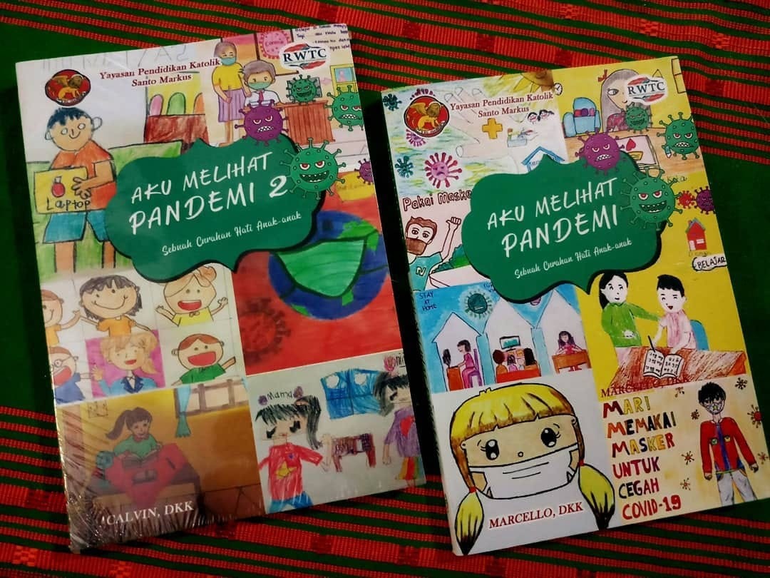 318 Siswa Sekolah Santo Markus Lahirkan 2 Buku ‘Aku Melihat Pandemi’