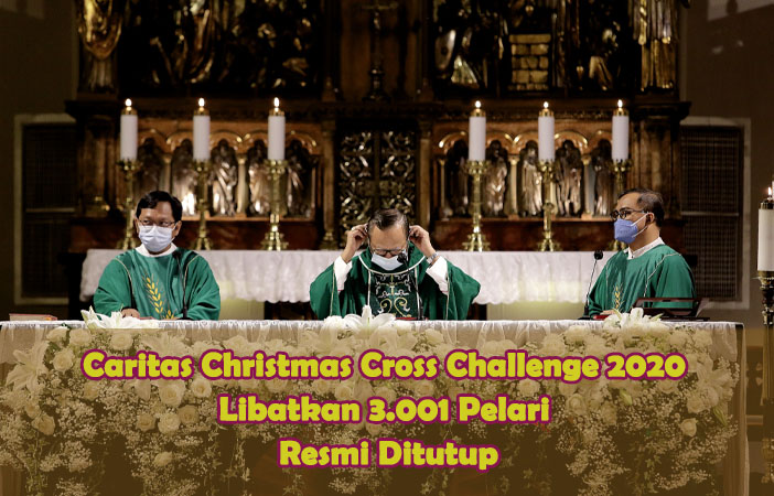 Caritas Christmas Cross Challenge 2020 Libatkan 3.001 Pelari Resmi Ditutup