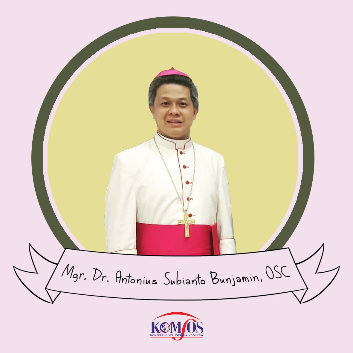 Profil Uskup: Mgr. Dr. Antonius Subianto Bunjamin, OSC