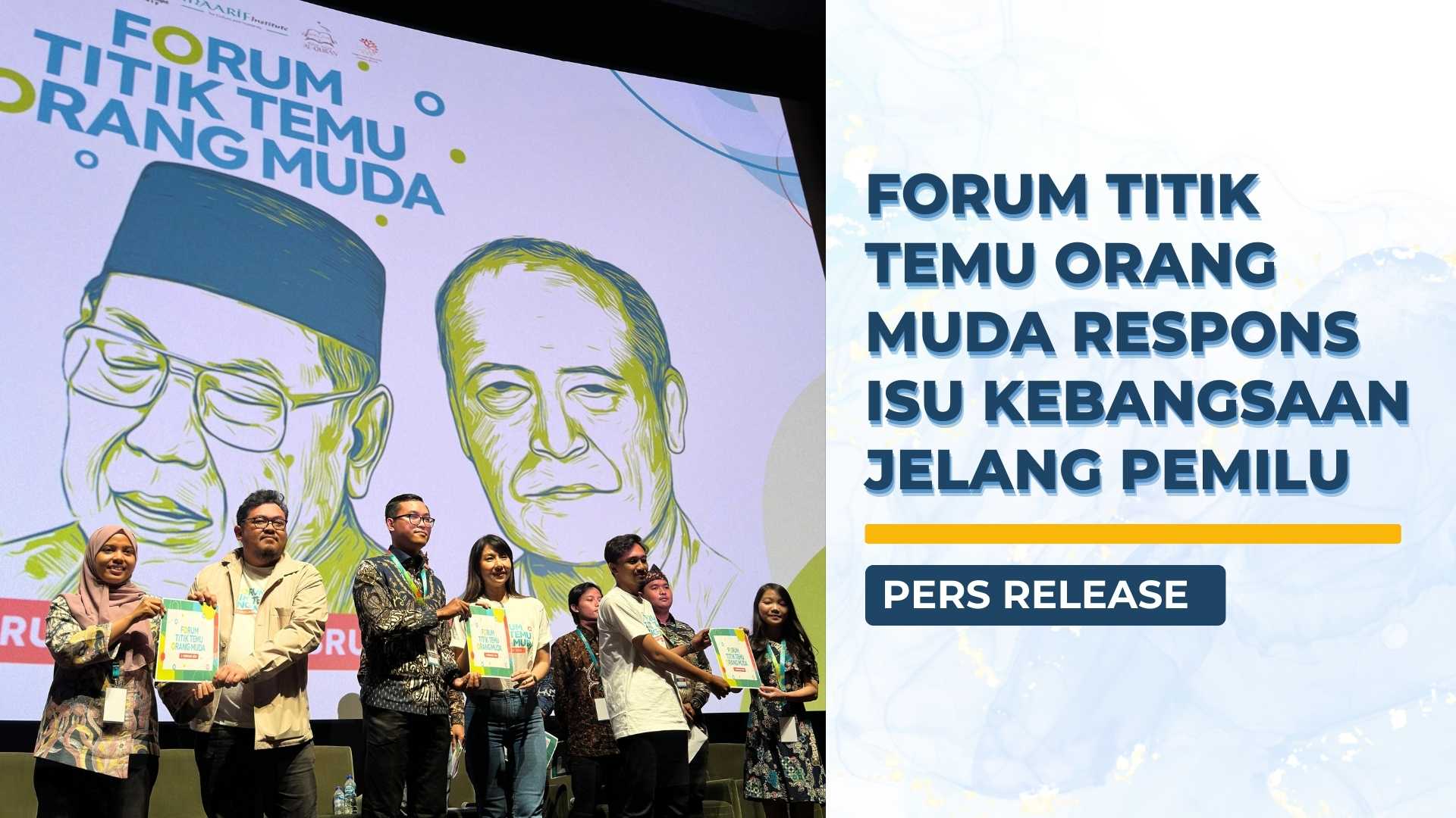 Forum Titik Temu Orang Muda Respons Isu Kebangsaan Jelang Pemilu