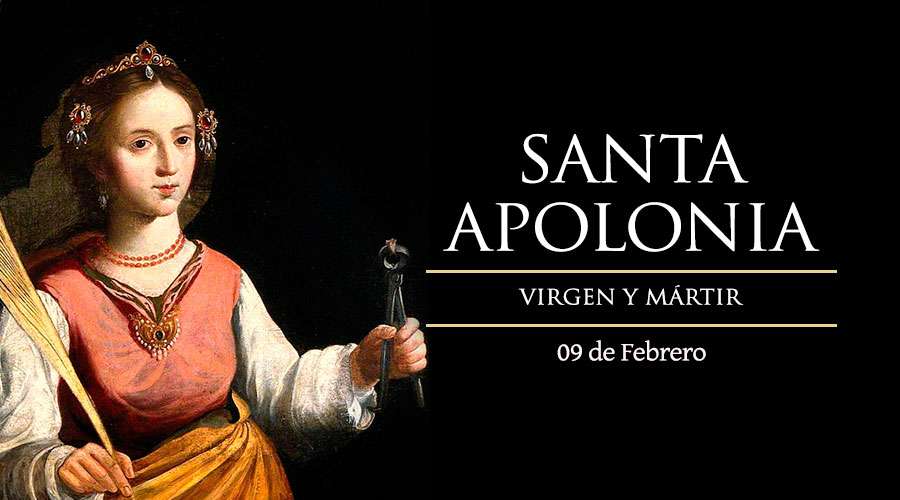 Santa Apolonia dan para martir Alexandria : 09 April