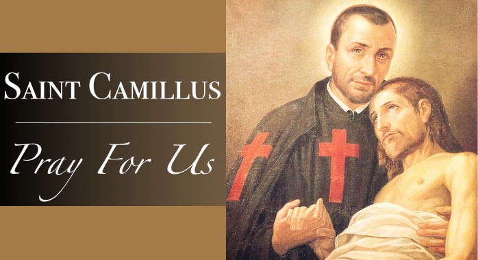 Santo Kamilus de Lellis : 14 Juli