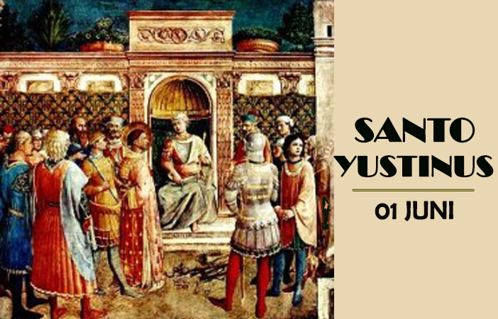 Santo Yustinus : 01 Juni