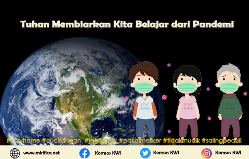 Tuhan Membiarkan Kita Belajar Dari Pandemi