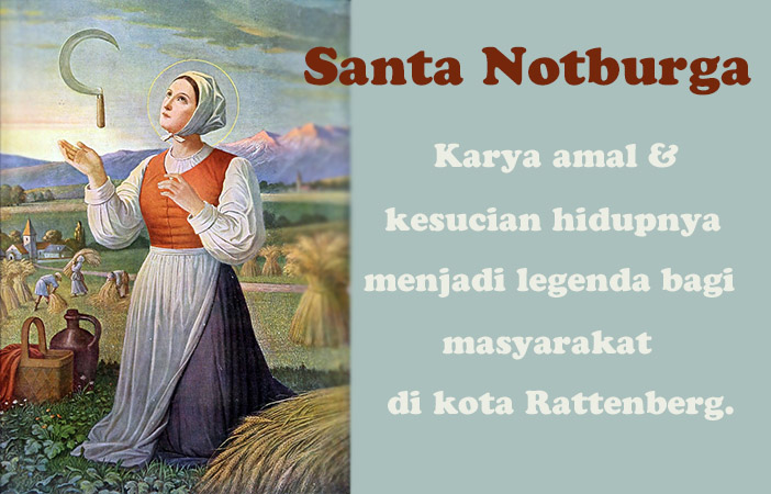 Beata Notburga : 14 September