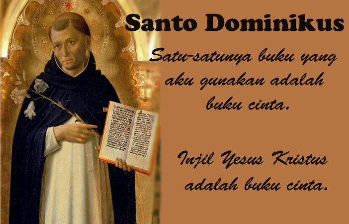 Santo Dominikus : 08 Agustus