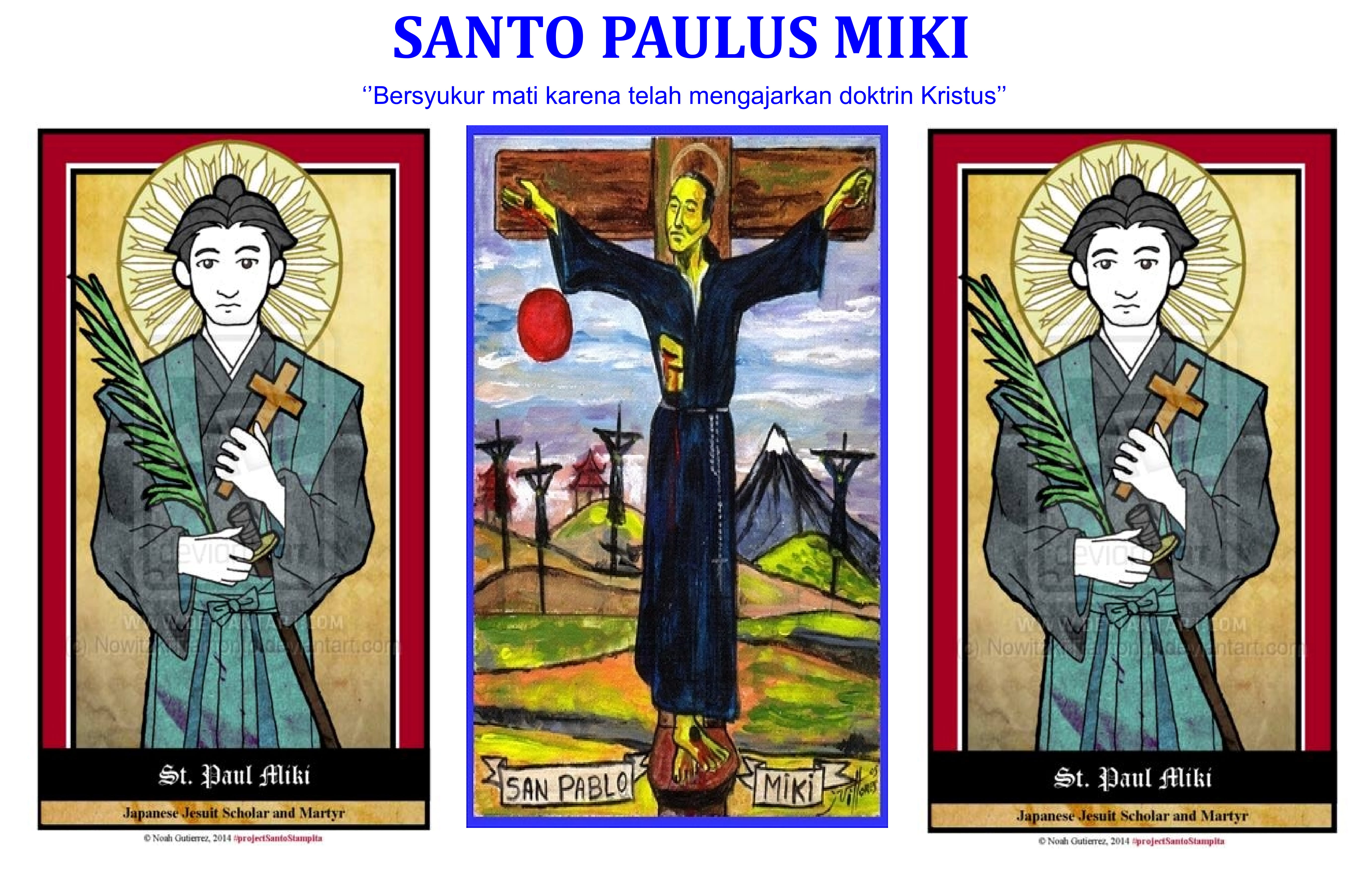 Santo Paulus Miki : 06 Februari