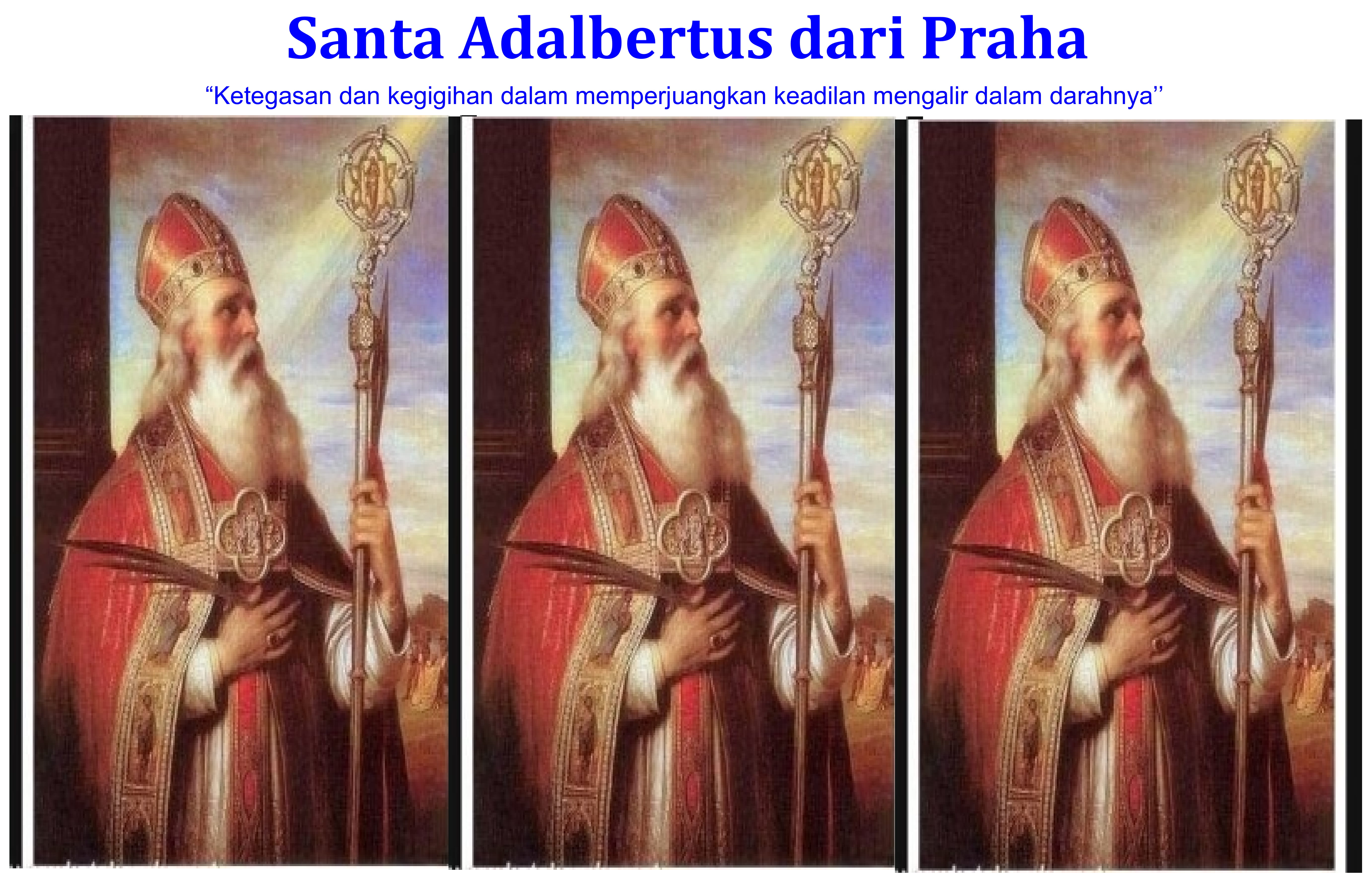 Santo Adalbertus dari Praha : 23 April