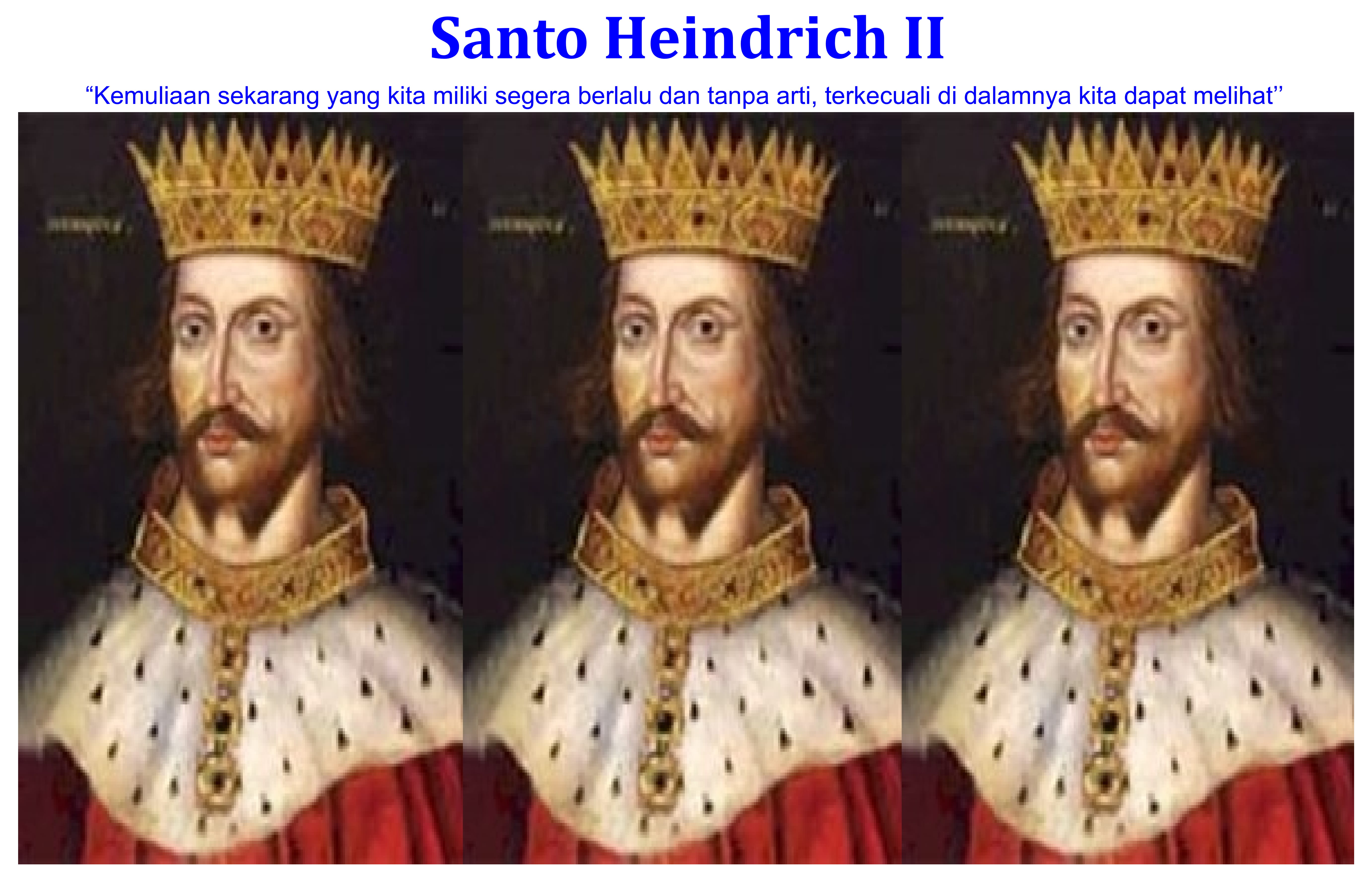 Santo Heindrich II : 13 Juli